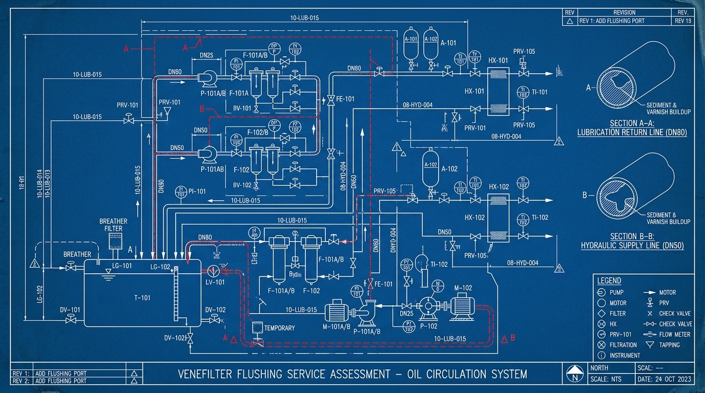 Venefilter engineering blueprint